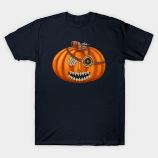 Steampunkin - Steampunk Halloween Jack O' Lantern T-Shirt